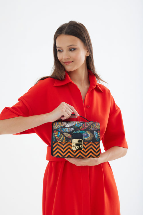 CASE ORANGE ZIGZAG - Haskel Design