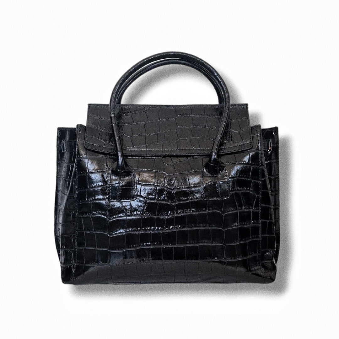 トートバッグ CROCO ELLA MARKET TOTE Ella Croc-Embossed Market Tote: Women's Designer Tote Bags